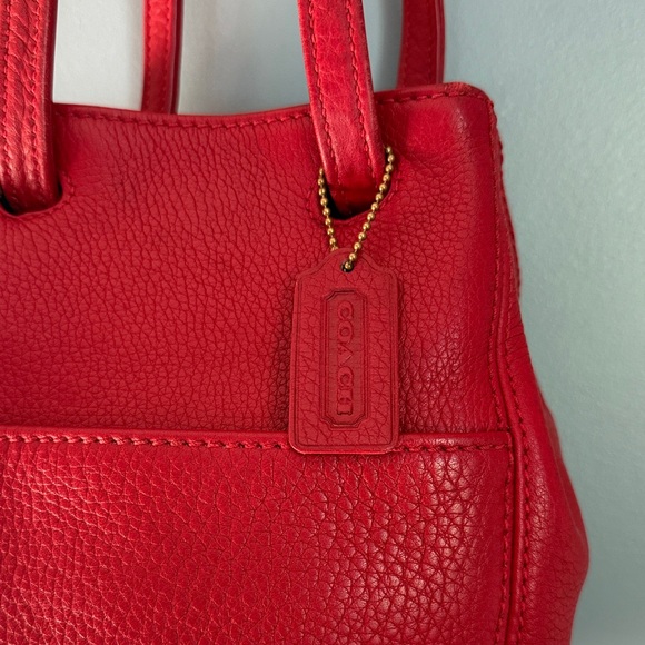Coach Sonoma Red Leather Crossbody / Convertible  Bag - Picture 2 of 8